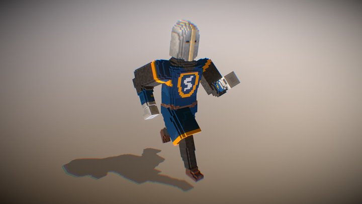 Giant Knight 3D Model