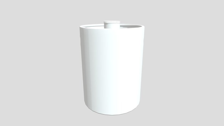 Beer Keg 3D Model