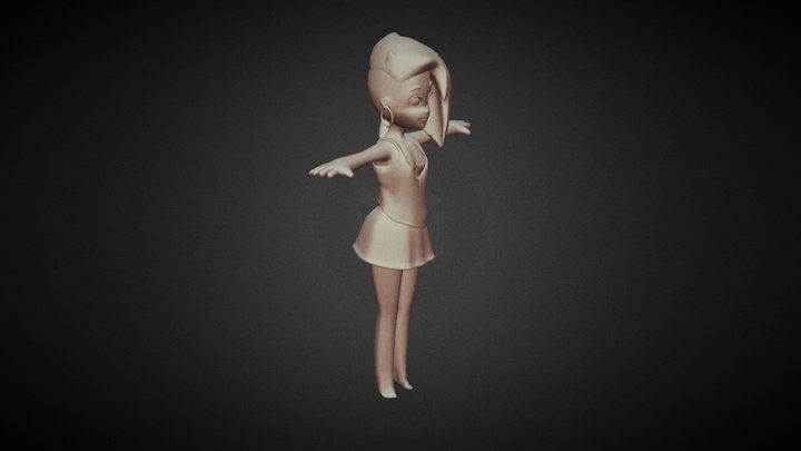 Base Model WIP 3D Model