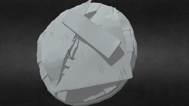 Shield Post Apo 3D Model