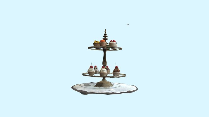 Tiered Plate 3D Model