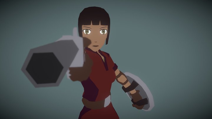 Engineer Skirmisher (Animated!) 3D Model