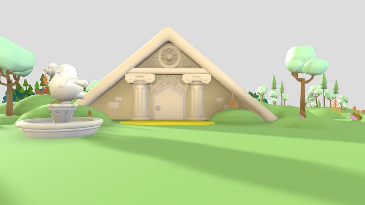 Ми-ми-мишки дом вали – Kostenloses 3D-Modell STL