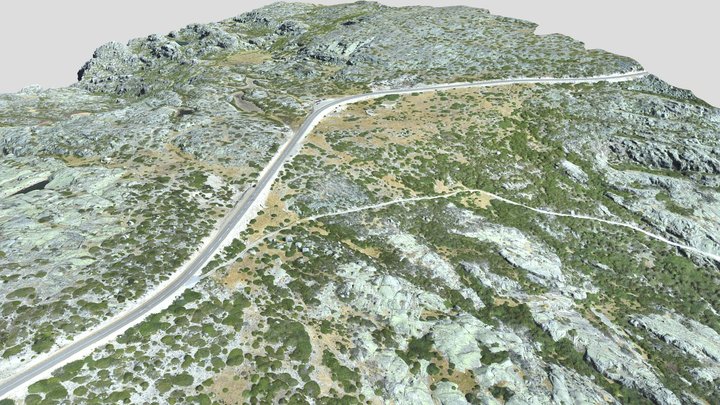 Loriga-Salgadeiras Estrela UNESCO Global Geopark 3D Model