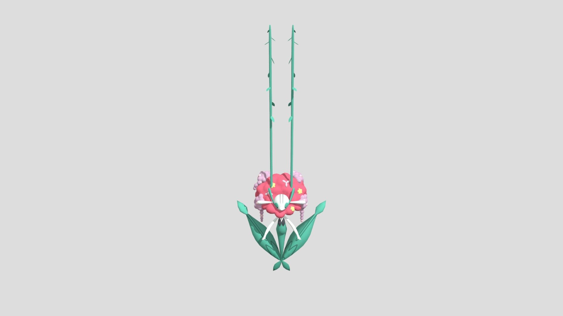 3DS - Pokemon X Y - 671 Florges