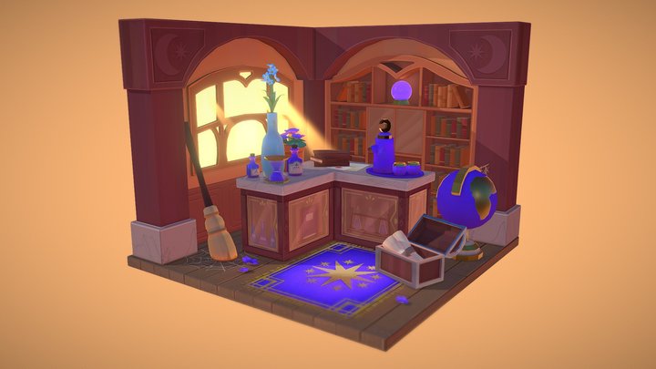 Magic Shop 3D Model