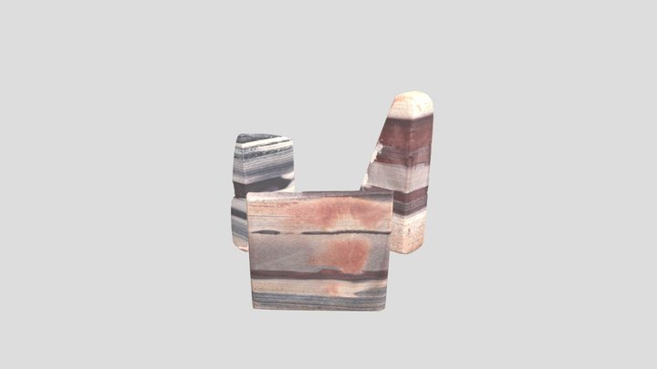 Sedimentary Rocks 3D Model
