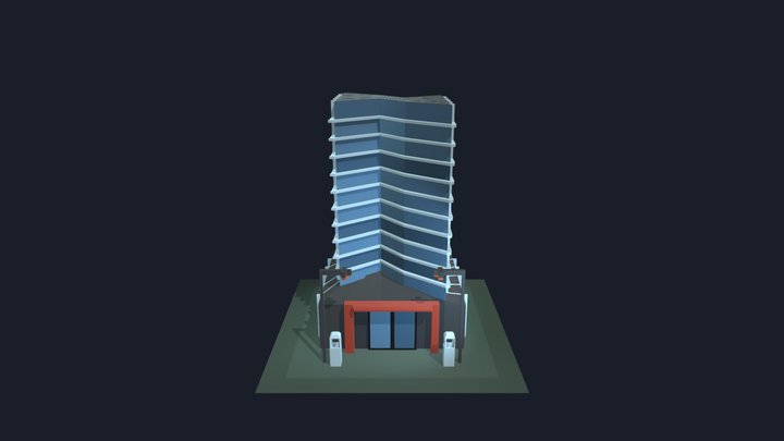 Tower China 3D Model