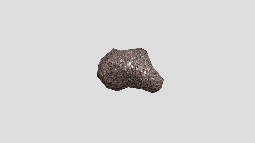 Rock Mineral Crystal Game Asset