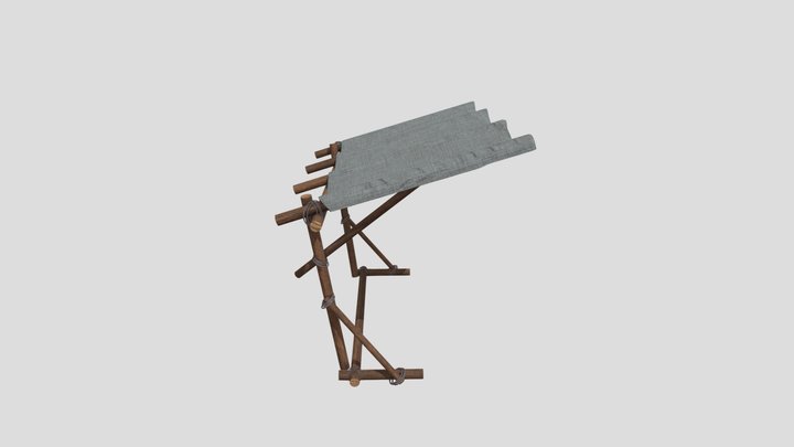 Wooden shed 3D Model