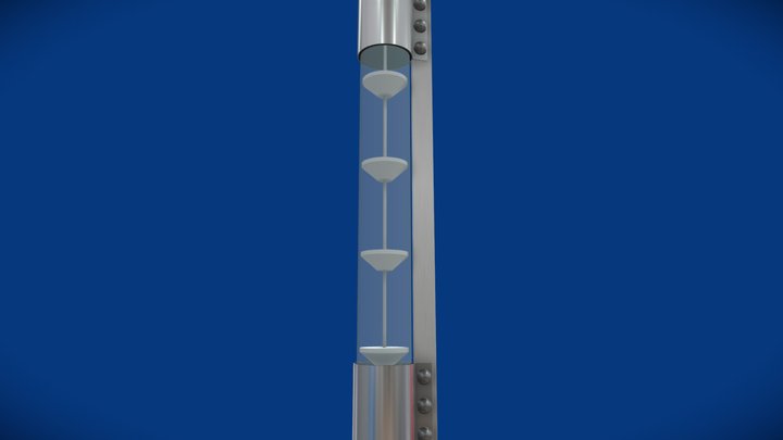 Cablevey® Conveyors Inspection Tube 3D Model