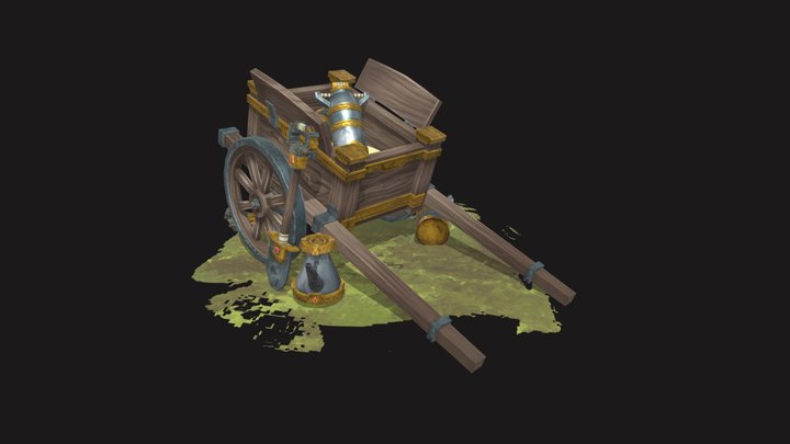 [Student Work] "A Farm Dwarf’s Tools”" 3D Model