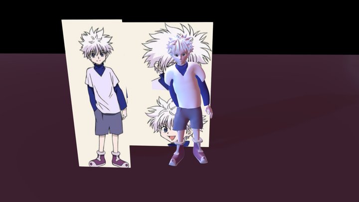 Killua Zoldyck 3D Model