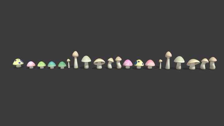 Mushroom 3D Model