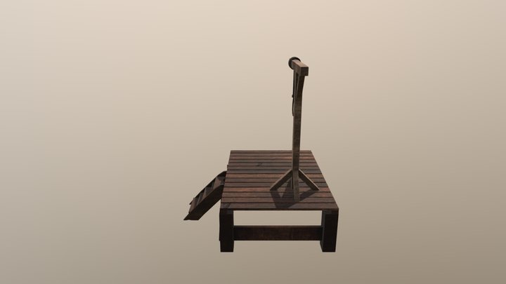 Gallows 3D Model