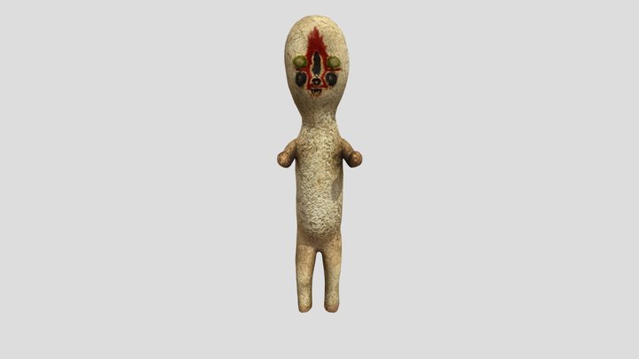Scp-173 old 3D Model