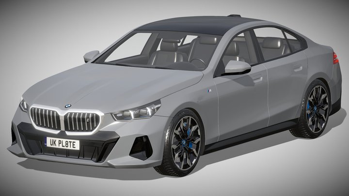 BMW i5 G60 2024 3D Model