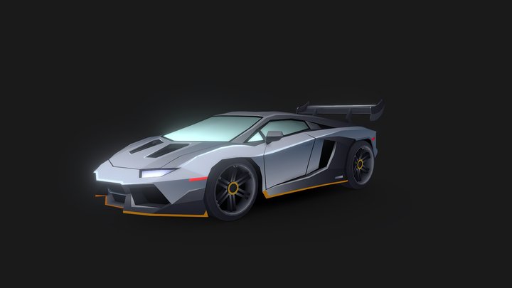DRFT Party - Avenger Silver 3D Model