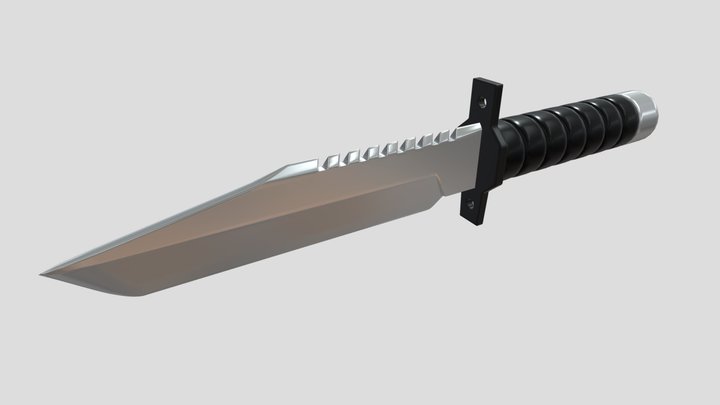 Knife 2 3D Model