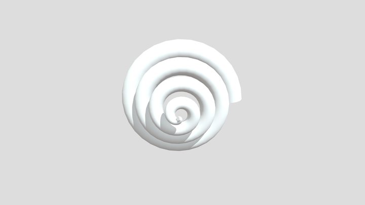 3D Spiral 3D Model
