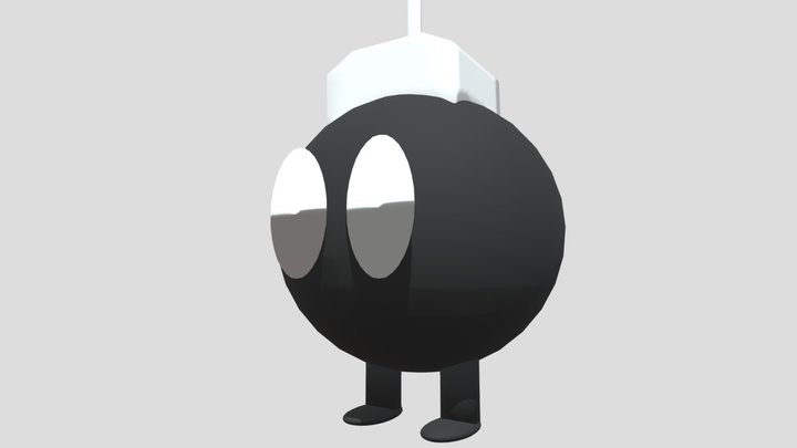 Bob-Omb Remaker By PSGamer28 3D Model