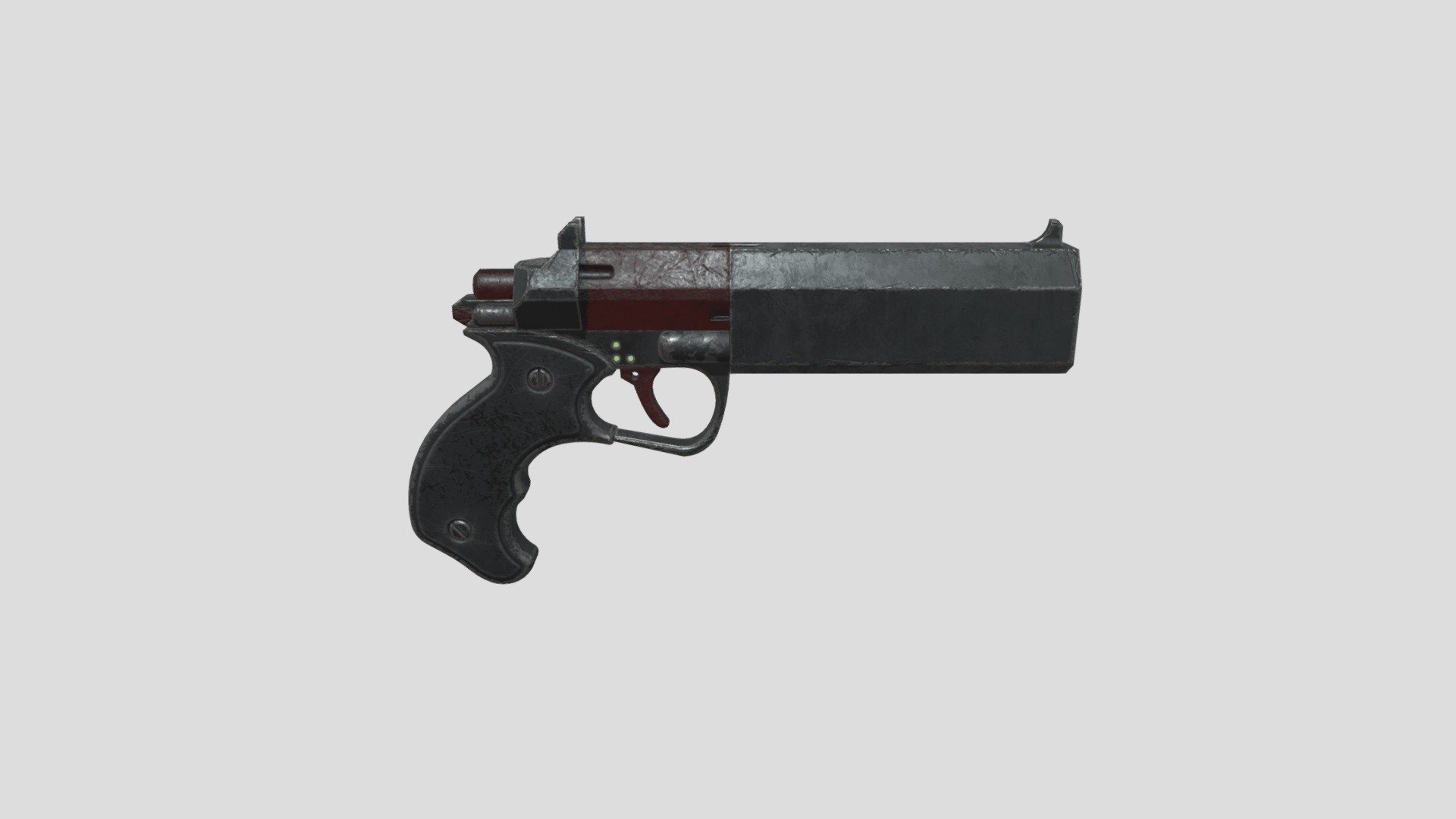 Revolver_Sci-fi - 3D model by vhsdamage [cf8a042] - Sketchfab