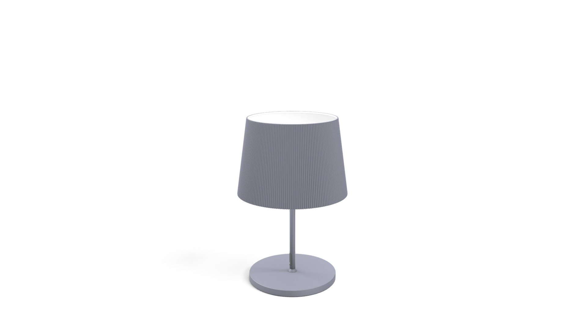 Lofty Table Lamp, Matt Slate Grey
