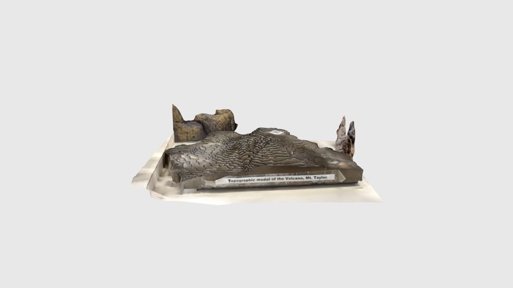 Topographic model of Mt. Taylor