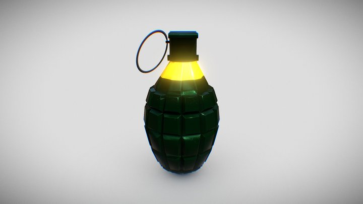 Grenade 3D Model
