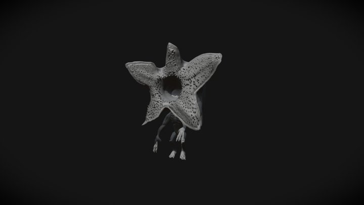 Sculpt January 2018 day6: ,,monster" 3D Model