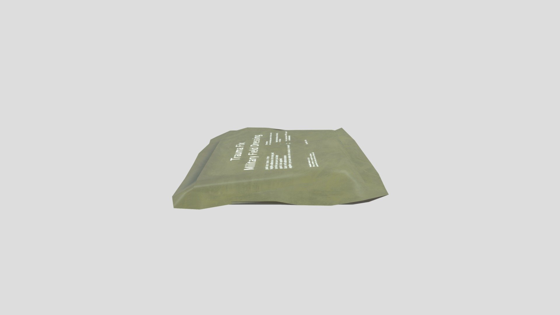 Modern Combat Bandage Packaging