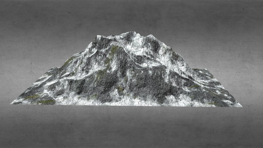 Mountain low poly