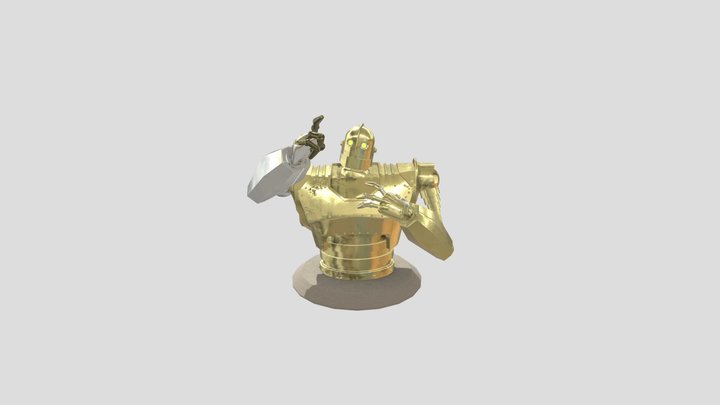 Final Iron Giant 3D Model