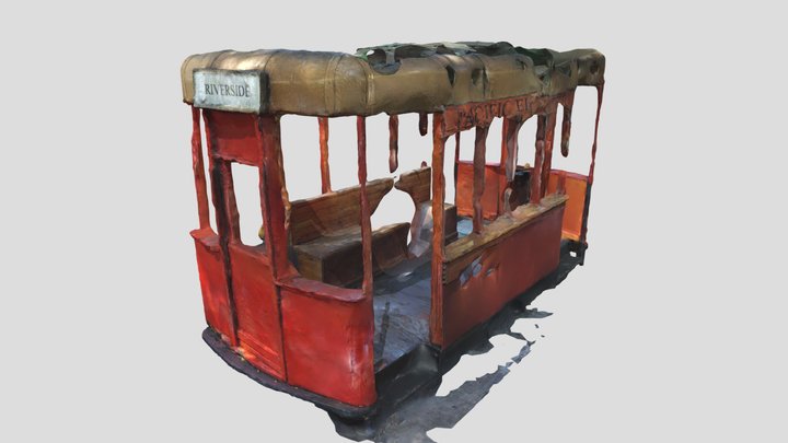 6_14_2024 Kiddie Streetcar 3D Model