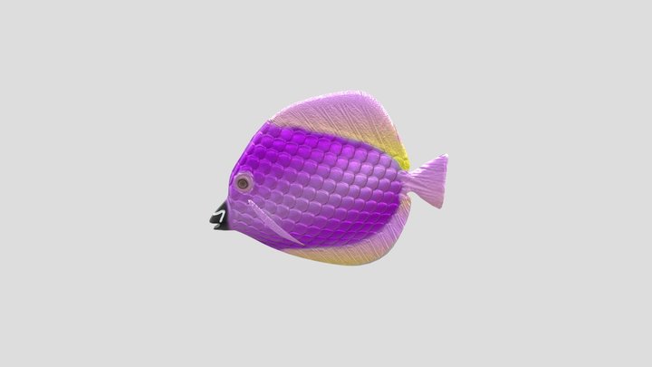 BlueFish 3D Model
