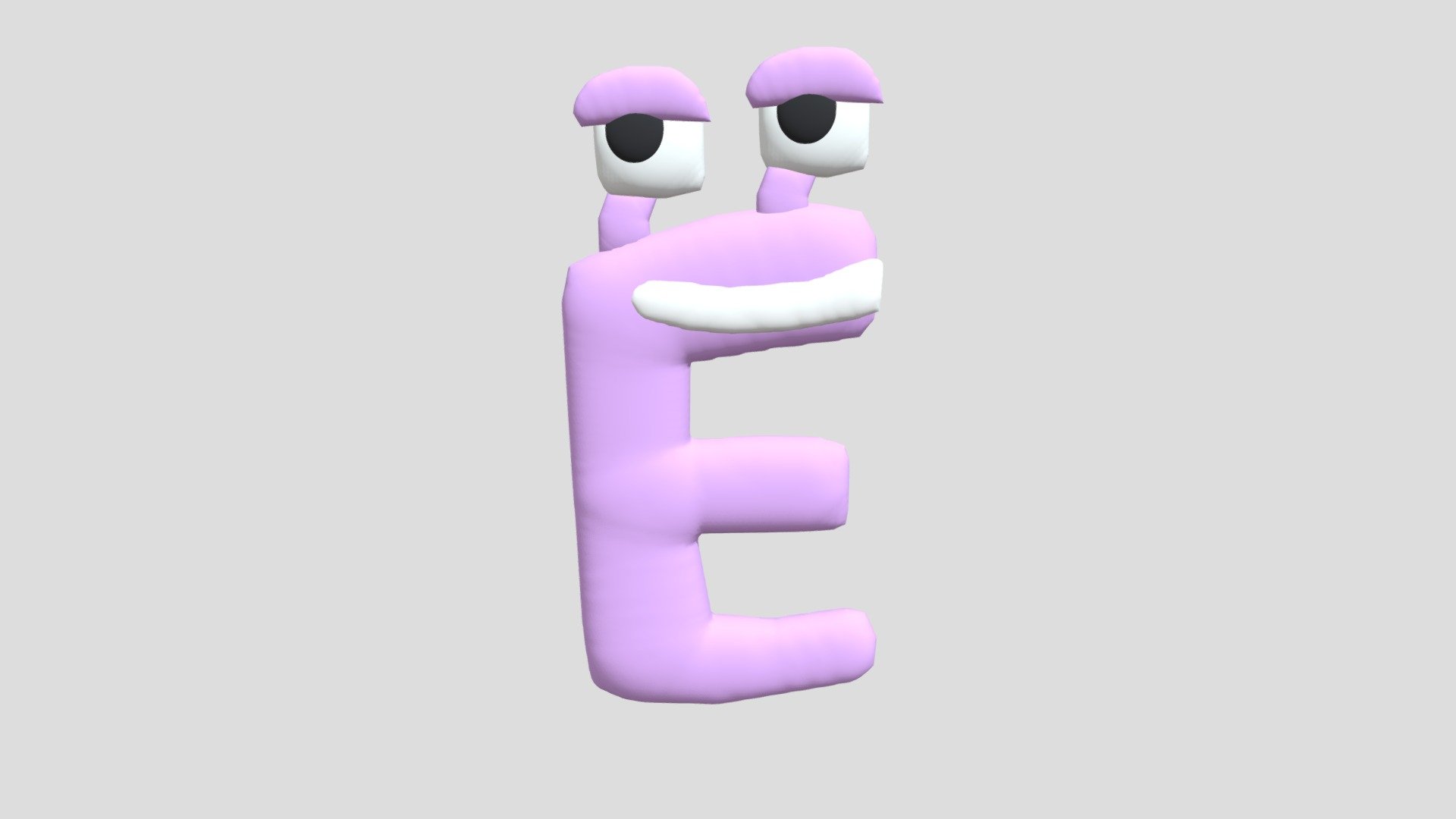 E Alphabet Lore - Download Free 3D model by jaspermateodev