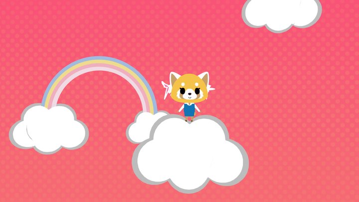 Aggretsuko 3D Model