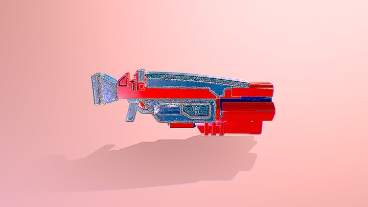 ROB'S SCI FI RILE MG 3D Model