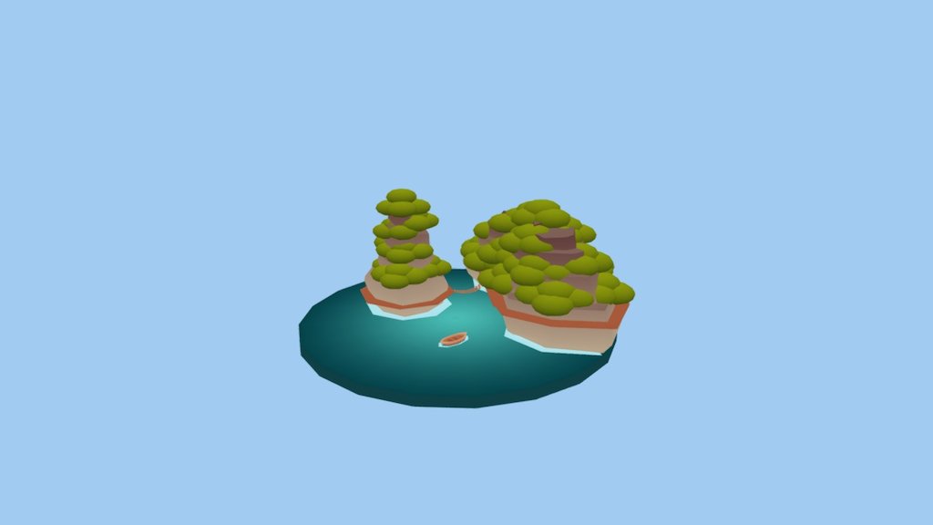Island - 3D model by eduardoruizbanuelos [cf91b33] - Sketchfab
