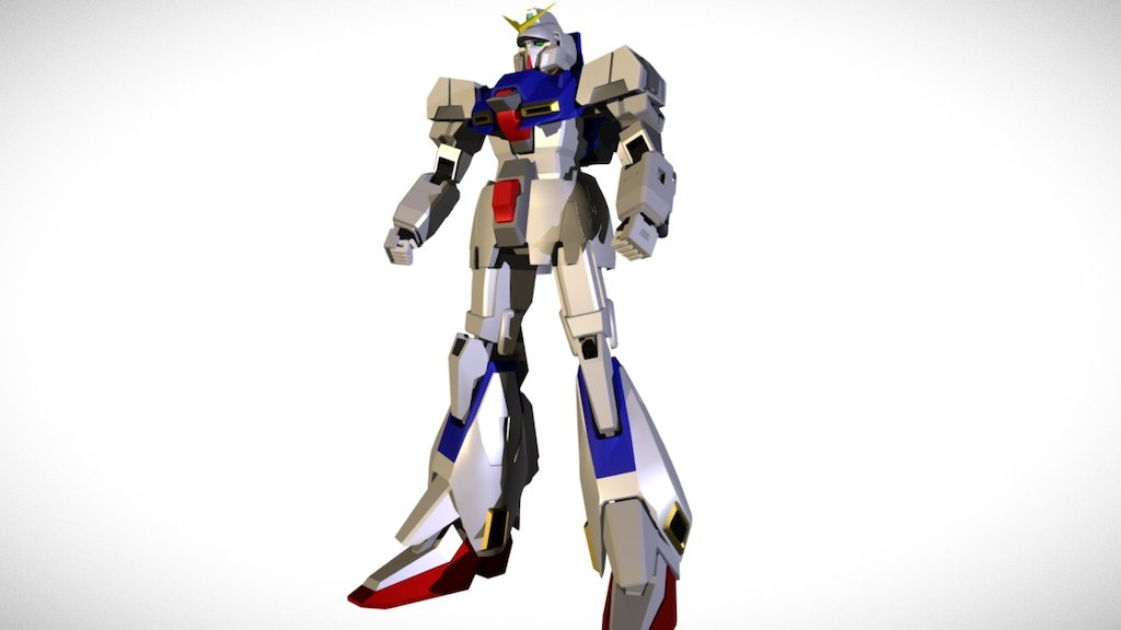 NEO Zeta Gundam - 3D model by krit yamsaso (กฤษณ์ แย้มสระโส) (@krit ...