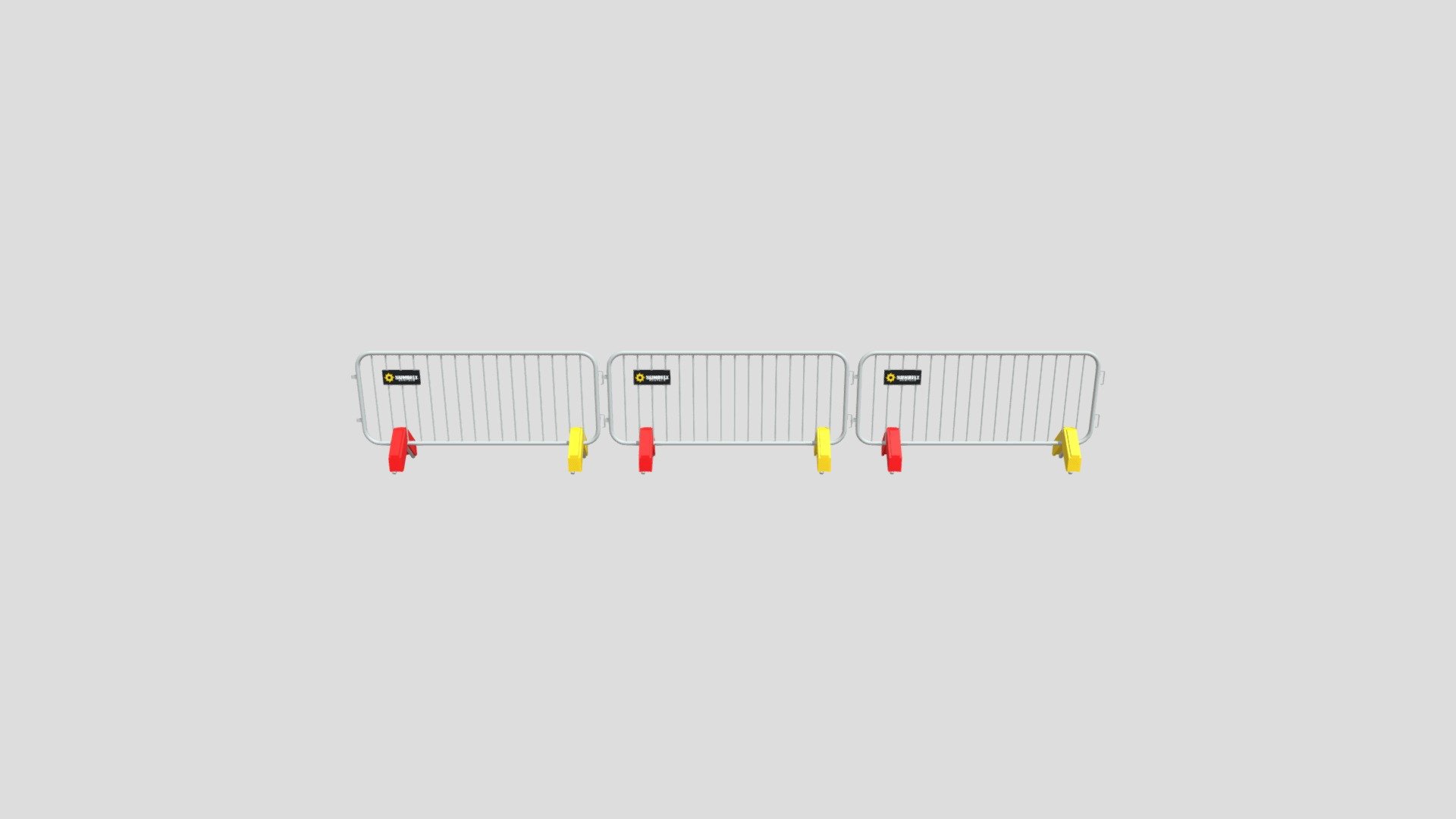 Sunbelt Rentals Barrier Smartweld 2.3 (Array) - 3D Model By Bimstore ...