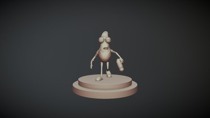 Bluu 3D Model