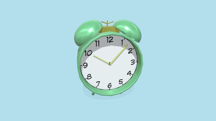 Clock 3D Model