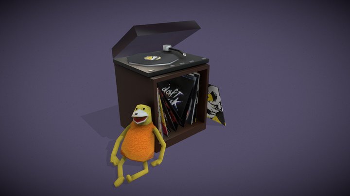 LJAS - Vinyl Records, Player & Flat Eric