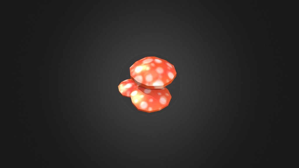Mushroom lowpoly