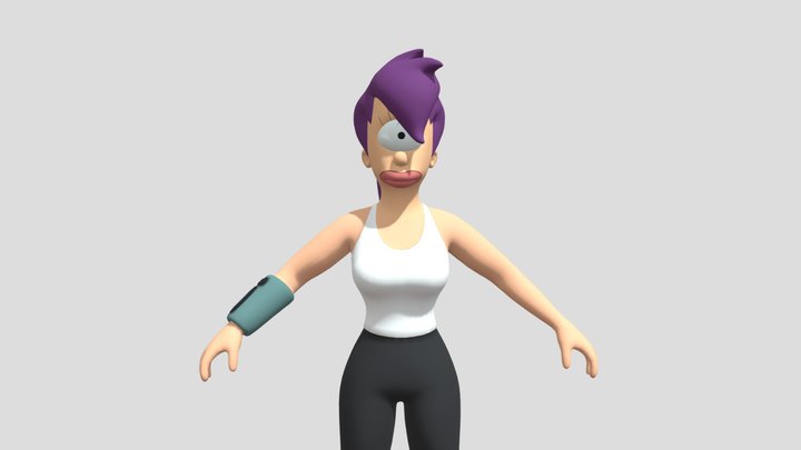 Fortnite Leela 3D Model