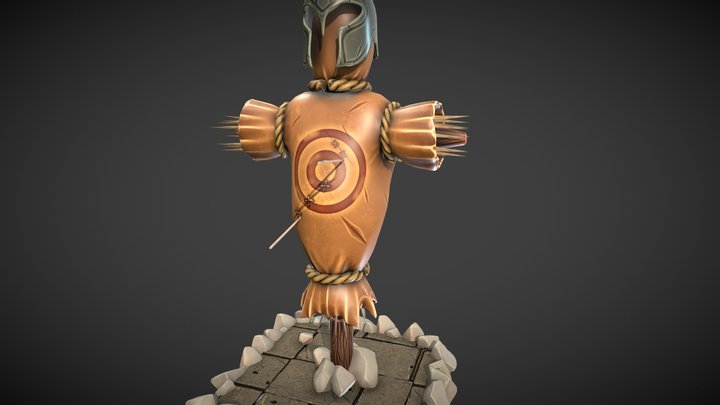 Asterion Prop art: Training Dummy 3D Model