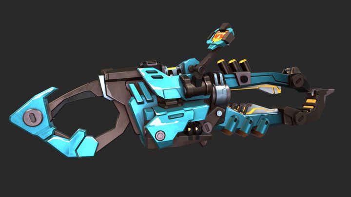 Flamethrower 3D Model