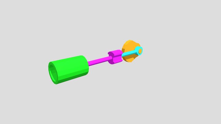 Reciprocating Compressor v02 3D Model
