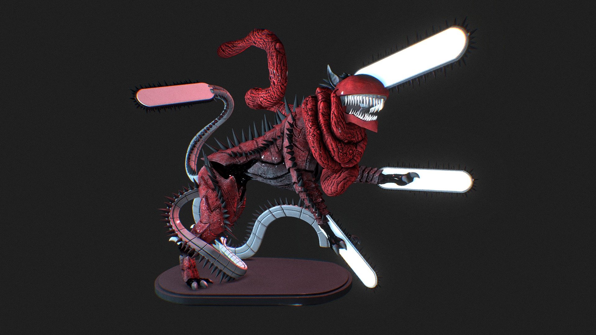 Chainsaw Dog Buy Royalty Free 3D model by Becca3D [cf99565] Sketchfab Store